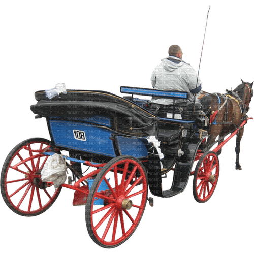 Paard 🐴 en wagen - δωρεάν png