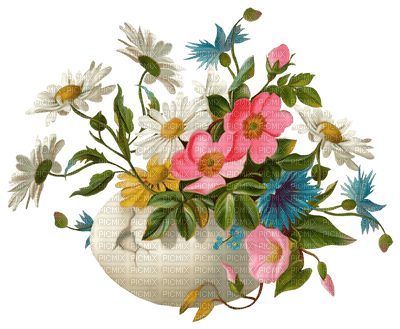 Kaz_Creations Flowers Deco Flower Colours Vase - δωρεάν png
