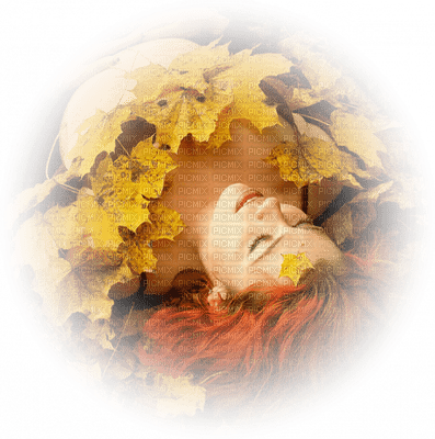 Autumn femme - darmowe png