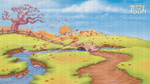 Winnie The Pooh Background - png grátis