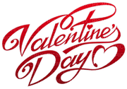 text- Valentines Day - darmowe png