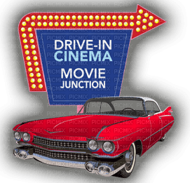 drive in theatre bp - PNG gratuit