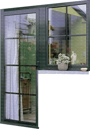 Tür mit Fenster - δωρεάν png