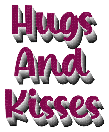 Hugs&Kisses - ücretsiz png