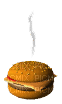 cheeseburger tournant - Bezmaksas animēts GIF