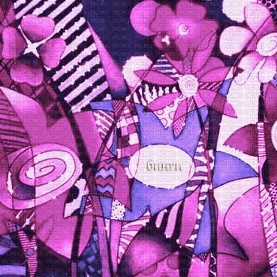 Y.A.M._Art background purple - 免费动画 GIF