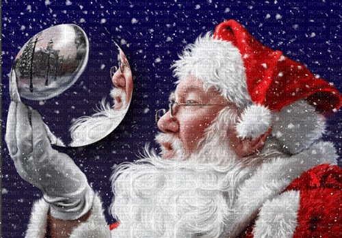 Santa Claus ,noel boule ,hiver,Orabel - Ücretsiz animasyonlu GIF