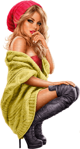 autumn woman by nataliplus - zdarma png