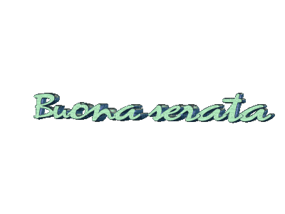 buonasera - Ücretsiz animasyonlu GIF