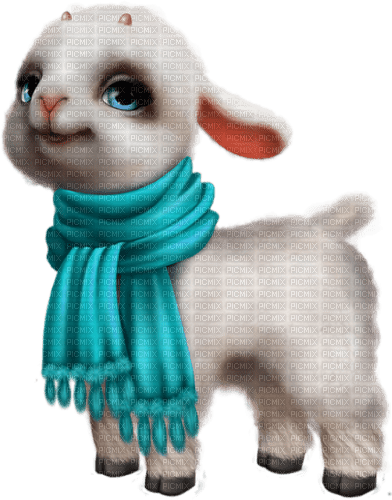 winter sheep by nataliplus - Free PNG