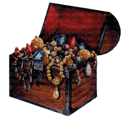 treasure box - Darmowy animowany GIF