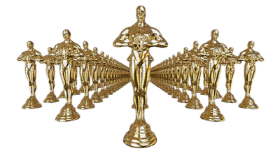 tavasz Oscar statue deco - png gratis