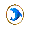 dolphin ring - Darmowy animowany GIF