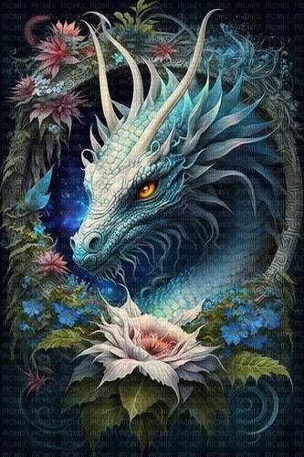 Background dragon - png grátis