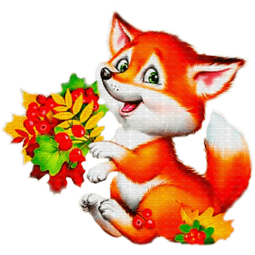 autumn fox by nataliplus - png grátis