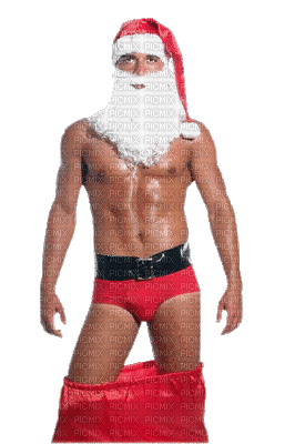 Kaz_Creations Christmas Man Homme - Gratis geanimeerde GIF