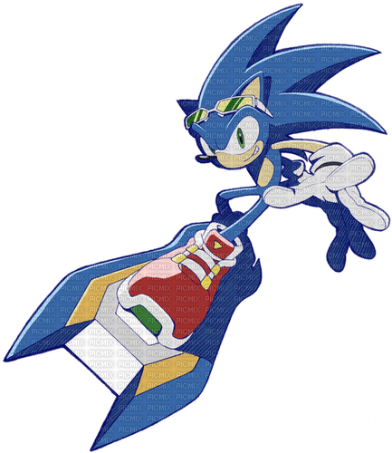 Sonic Riders - nemokama png