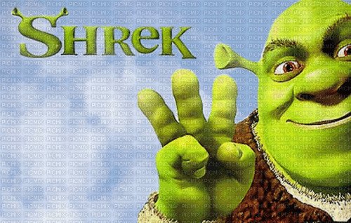 Shrek - Animovaný GIF zadarmo