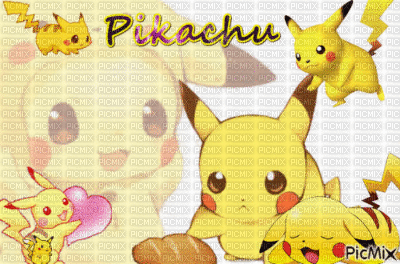 Pikachu fait par : Kawai-Pokemon - GIF animé gratuit