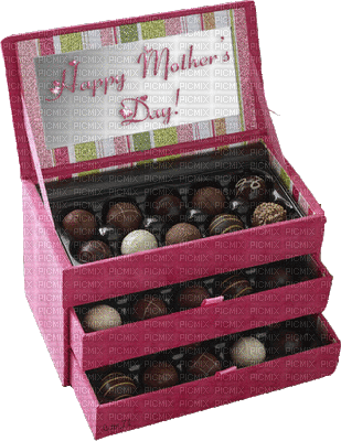 Mother's Day Chocolates - GIF animé gratuit