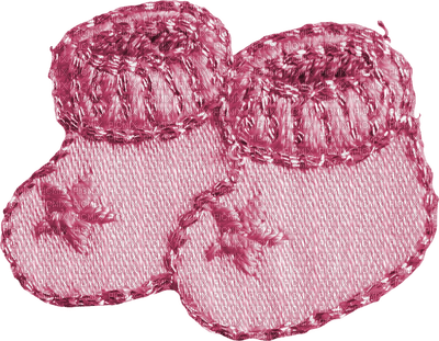 Kathleen Reynolds  Pink Baby Bootees - zdarma png