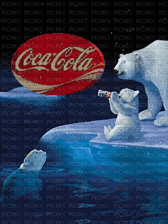 Coca cola. - GIF animate gratis