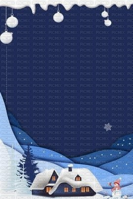 Winter -Background. - PNG gratuit