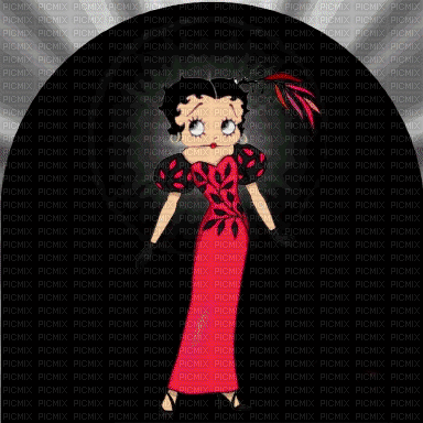 Betty Boop ** - GIF animado grátis