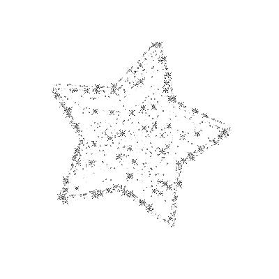 Star Silver Gif - Bogusia - GIF animé gratuit