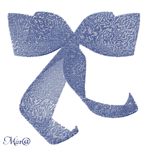 bow-blue - zdarma png