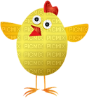 Kaz_Creations Deco Easter Chick - nemokama png