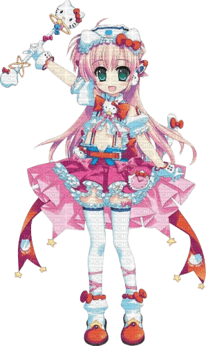 hello kitty magical girl - PNG gratuit