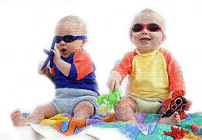 beach baby with sunglASSES - PNG gratuit