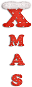 soave text christmas deco white red - gratis png