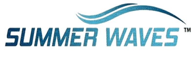 Summer waves.text.sea.blue.Victoriabea - Free PNG