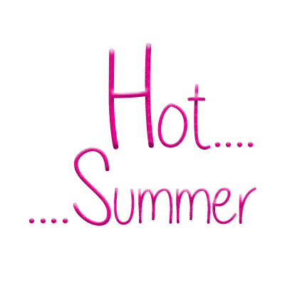 hot summer dolceluna text pink - ingyenes png
