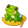 жаба - Бесплатный анимированный гифка