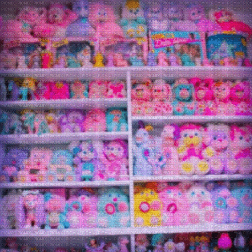 Kidcore | Rainbow toy shelf - nemokama png