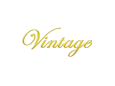vintage text - PNG gratuit