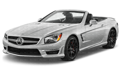 White Mercedes Benz Sl 2014 Car - png gratis
