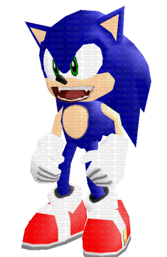 Dreamcast Model Sonic - фрее пнг