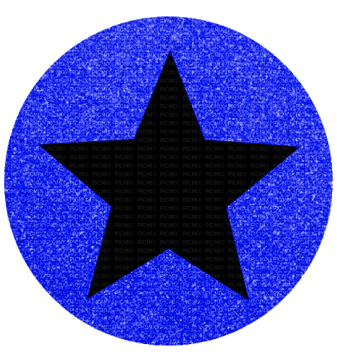 Star Glitter Blue - by StormGalaxy05 - gratis png