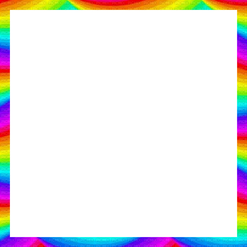 rainbow frame - ücretsiz png