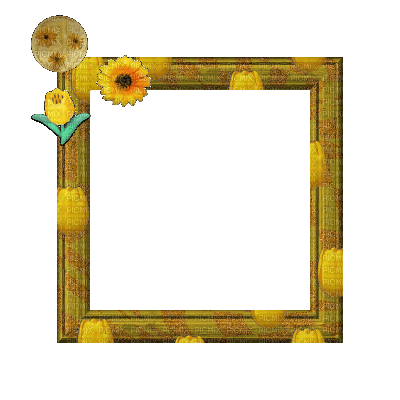 Small Yellow Frame - Darmowy animowany GIF