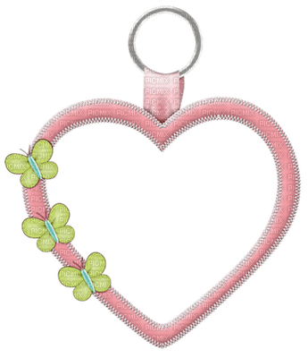 Kaz_Creations Deco Heart Hanging Dangly Things Colours Red Pink - бесплатно png