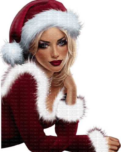 Christmas. Woman. Leila - kostenlos png