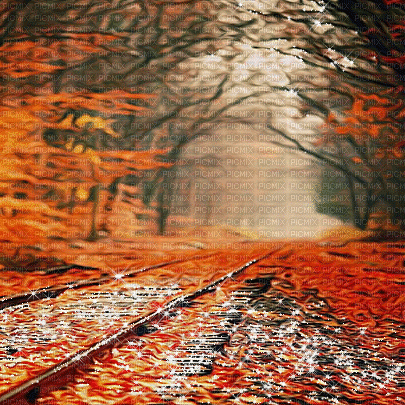 kikkapink autumn animated background - Besplatni animirani GIF