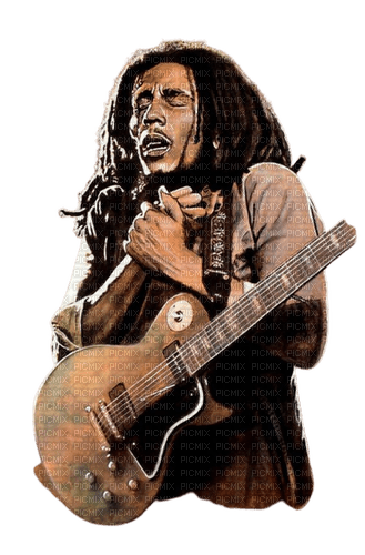 loly33 bob Marley - PNG gratuit