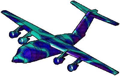 Aeroplane bp - Бесплатный анимированный гифка