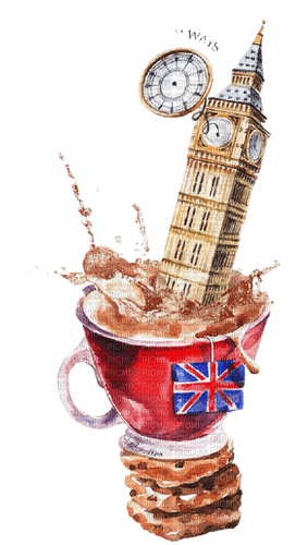 nature,bridge,house,london,Big Ben,coffee,clock - PNG gratuit